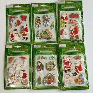 🆕 Lot of Christmas Scrapbook Stickers  (10 packs)